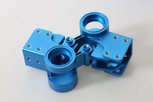 Anodized rapid prototyping parts